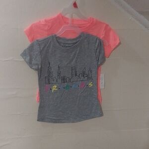 Girls 2 Pack Friends Shirts